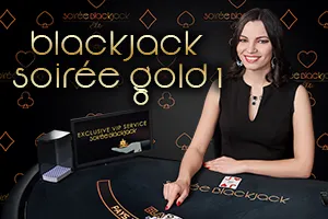 Blackjack Soirée Gold 1 - SKYBET138