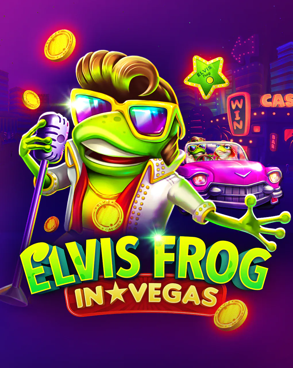 Elvis Frog In Vegas - SKYBET138