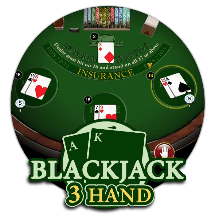 Blackjack 3 Hand - SKYBET138