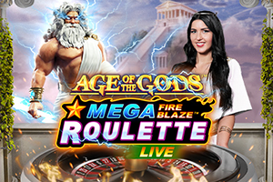 Mega Fire Blaze Age Of Gods Roulette Live - SKYBET138